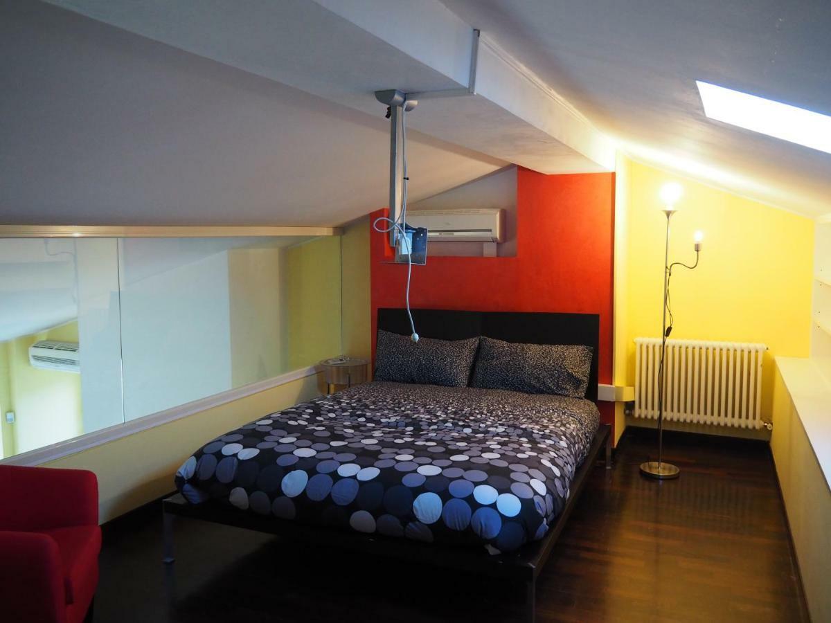 Appartement trompe l'oeil à Pérouse Extérieur photo